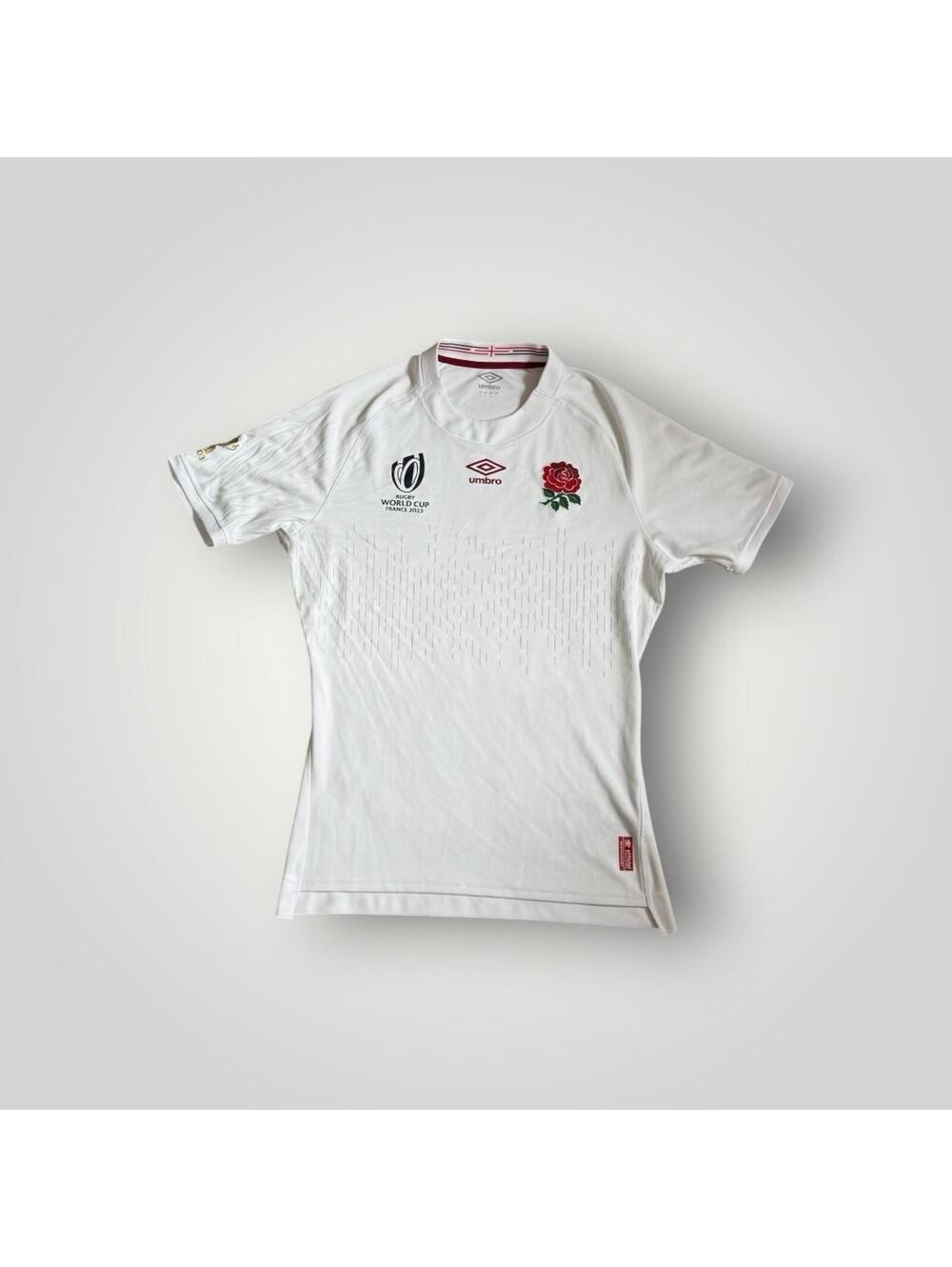 2003 England RWC Home Replica Rugby Shirt Size Large Umbro Men’s